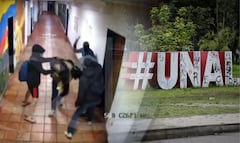 Tres estudiantes resultaron heridos con arma blanca en la Universidad Nacional. Las autoridades analizan el video para identificar y judicializar a los responsables.