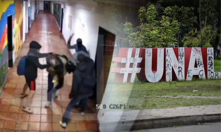 Tres estudiantes resultaron heridos con arma blanca en la Universidad Nacional. Las autoridades analizan el video para identificar y judicializar a los responsables.