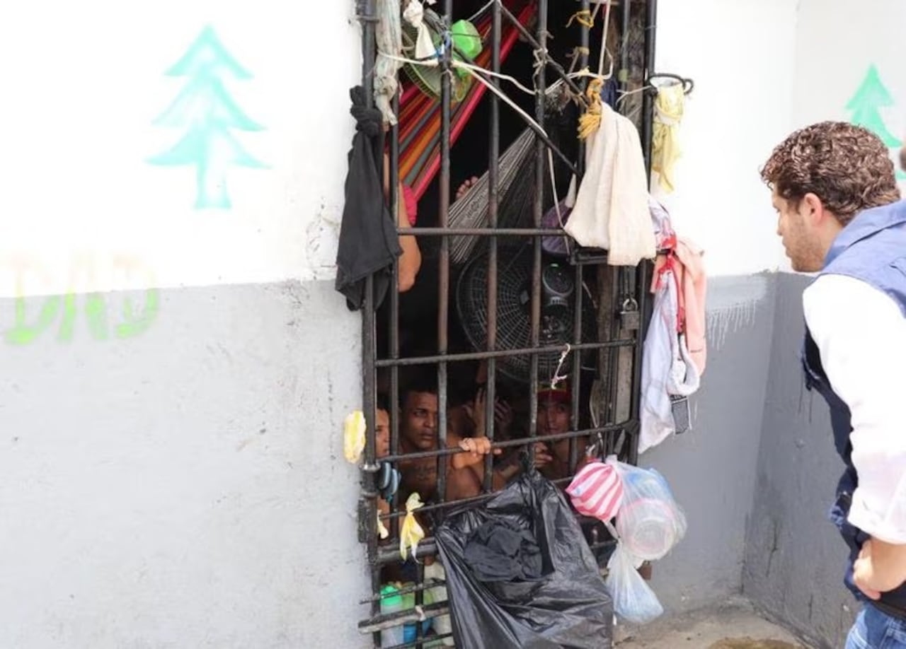 La Defensoría del Pueblo estuvo visitando los centros de detención y cárceles en Barranquilla