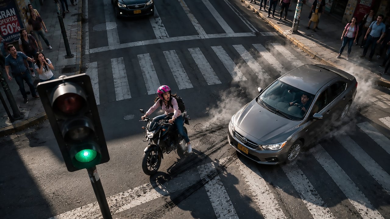 El creciente uso de la motocicleta como alternativa de movilidad también ha incrementado la exposición de las mujeres al riesgo. En 2025 se vendieron cien mil motos en Colombia.