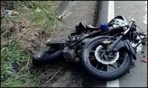 Accidente de moto