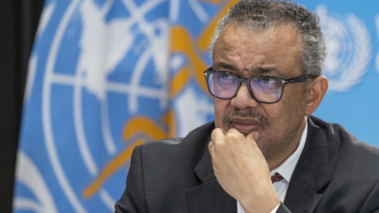 Tedros Adhanom Ghebreyesus, director general de la Organización Mundial de la Salud (OMS)