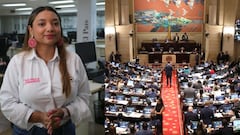 Michelle Obando, candidata a la Cámara de Representantes.