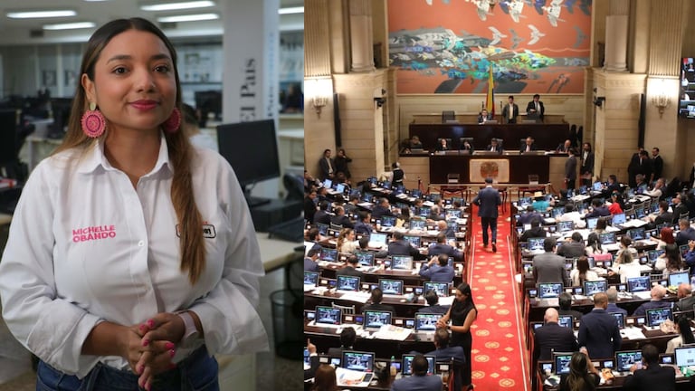 Michelle Obando, candidata a la Cámara de Representantes.