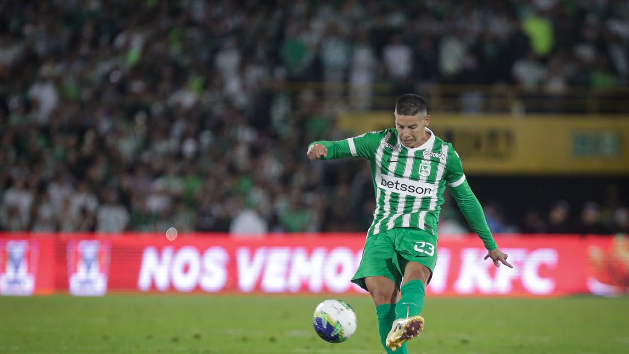 Imagen del partido entre Internacional de Bogotá y Atlético Nacional por la fecha 13 del segundo semestre de la Liga Colombiana 2026.