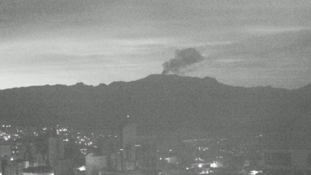 Volcán Nevado del Ruiz.