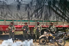Tras la neutralización de los tres asaltantes, integrantes de la estructura Carlos Patiño intentaron atacar a las tropas activando un artefacto explosivo improvisado en las inmediaciones del lugar. Los soldados anticiparon la amenaza y la neutralizaron sin registrar bajas entre los uniformados. En el lugar fueron incautados una pistola y una motocicleta.