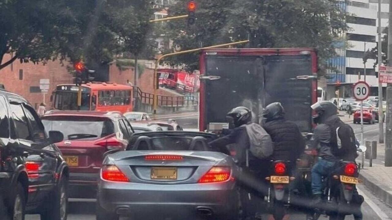 Atraco a mano armada en Bogotá
