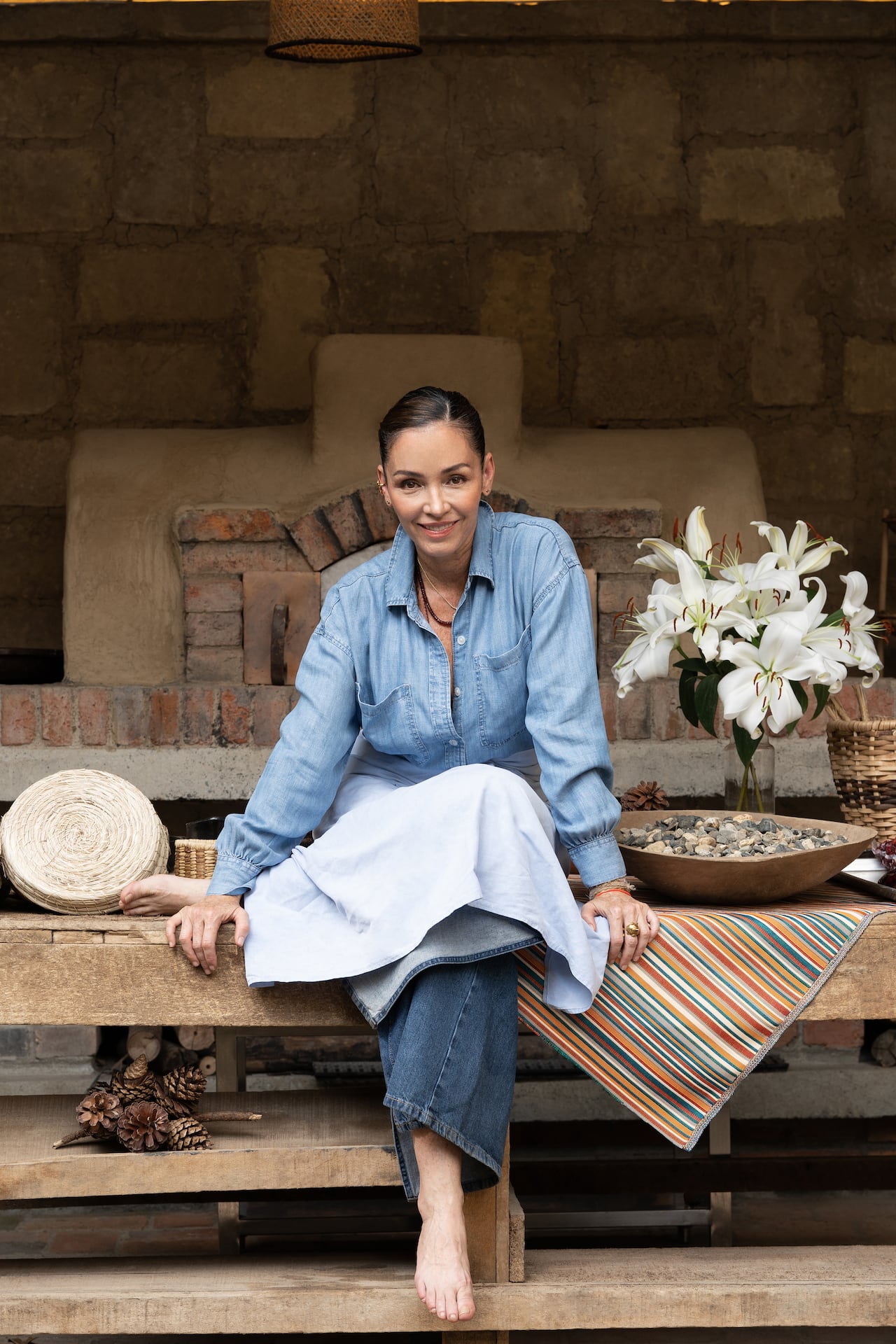 Catalina Vélez y su restaurante Domingo.