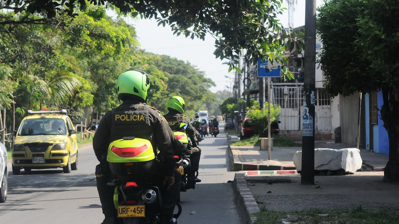 Orden: Lanzamiento del Plan Territorios Seguros de la Policía Metropolitana y áreas de la Alcaldía de Cali, inicialmente de la comuna 15. foto José L Guzmán EL País.