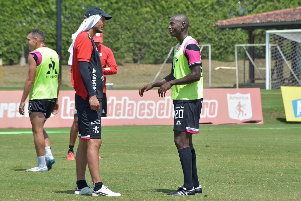 Entrenamiento América de Cali.