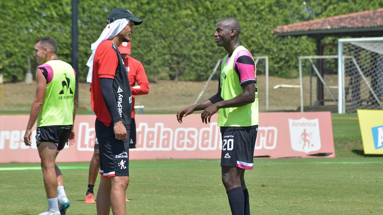 Entrenamiento América de Cali.