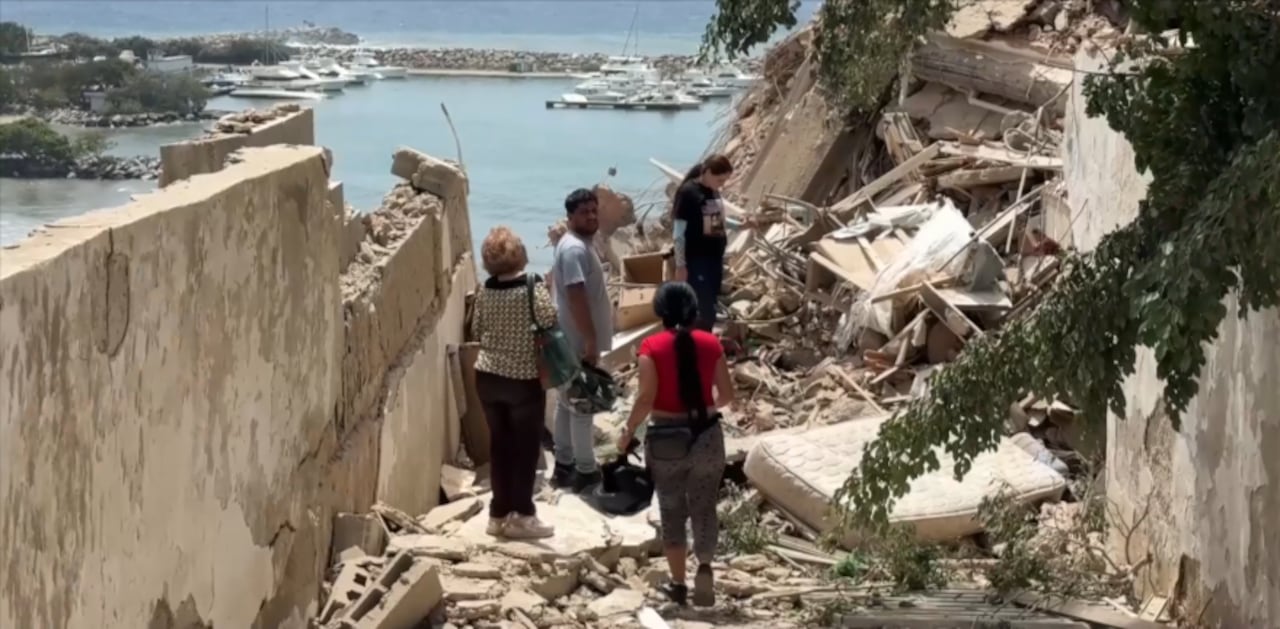 Los destrozos son cuantiosos.