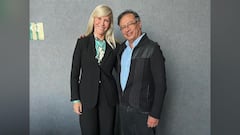 Dilian Francisca Toro y Gustavo Petro, reunión en Bogotá. 19/07/2022.