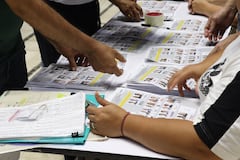 Elecciones 2026 preconteo de votos en el coliseo del pueblo
