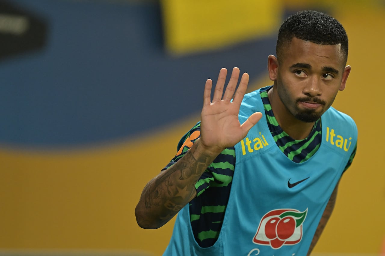 Gabriel Jesús tampoco estará presente ante Colombia por eliminatorias.