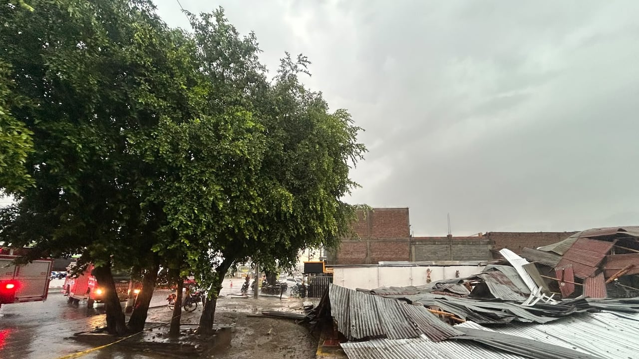 Fuertes lluvias en Palmira provocaron el desplome del albergue El Señor de los Milagros