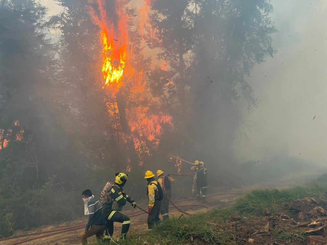 Este era el panorama el pasado martes en Nemocón, Cundinamarca.