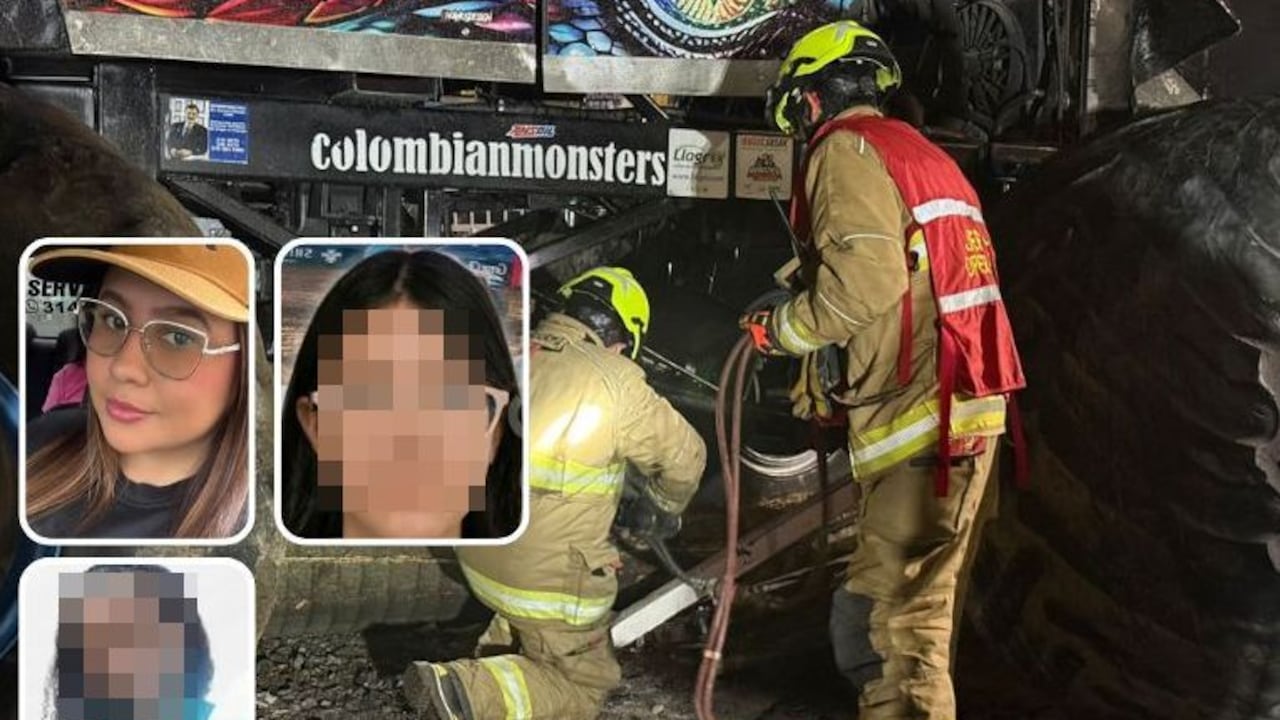 Hellen Mariana Velarde Muñoz, Luna Saray Toro Hurtado y María Camila Fierro perdieron la vida tras el trágico accidente ocurrido durante el evento Monster Truck en Popayán.