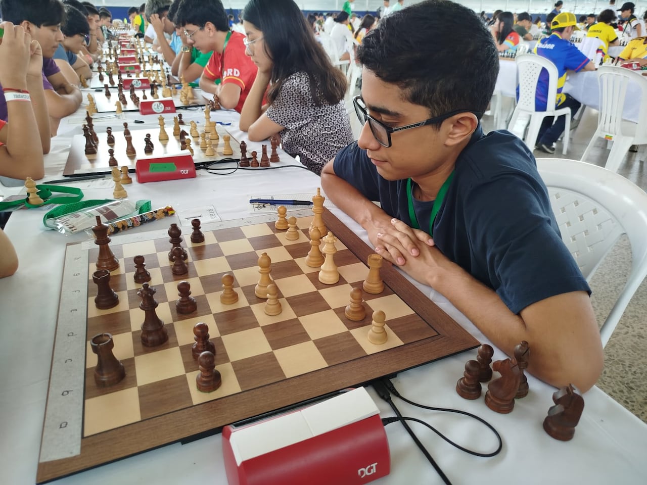 Santiago López Rayo, destacado del Sudamericano de la Juventud de Ajedrez 2025.