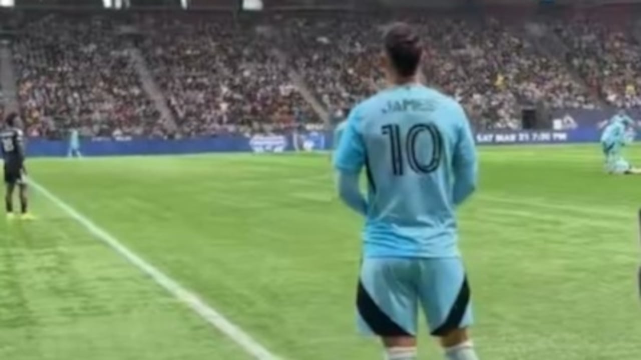 Debut de James Rodríguez