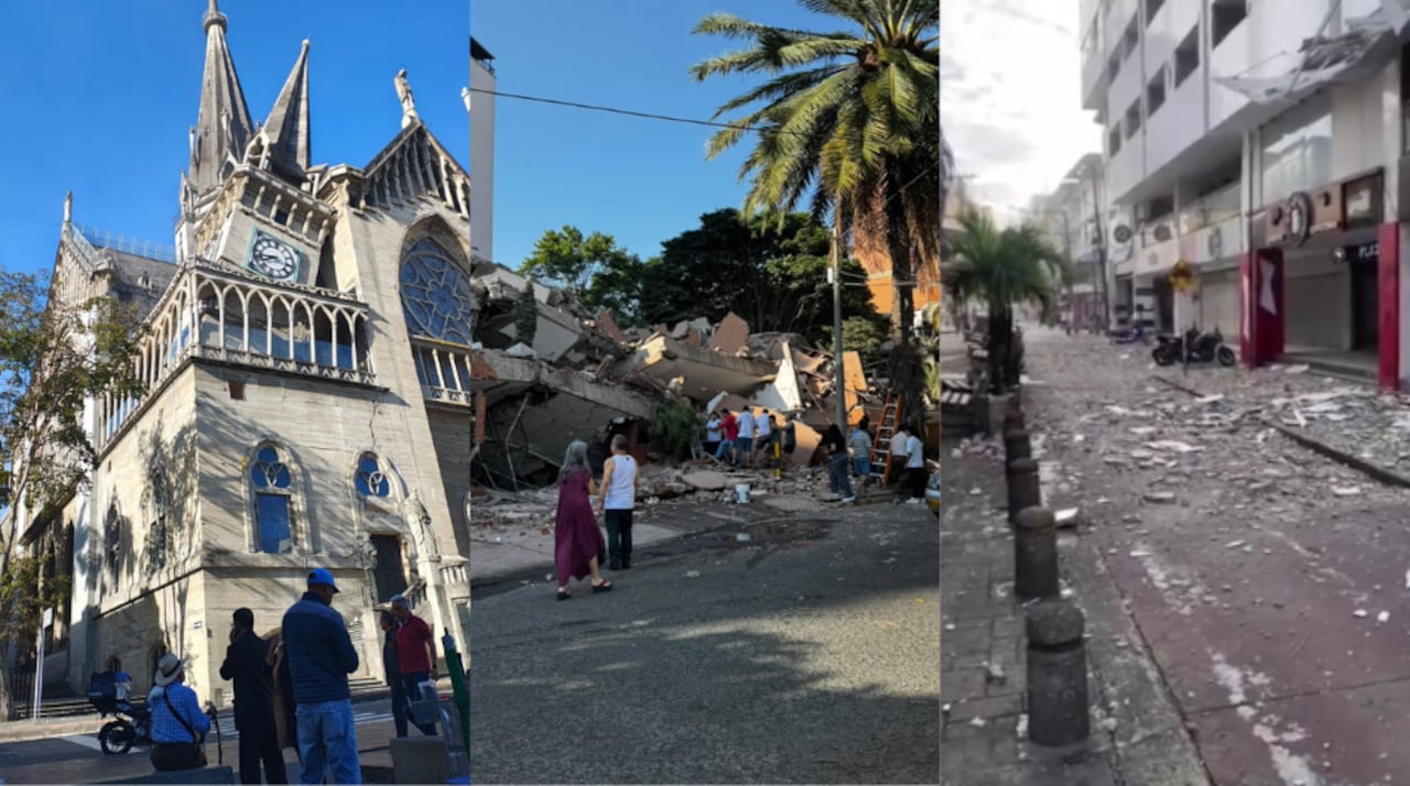 Emergencias en Colombia tras fuerte sismo.