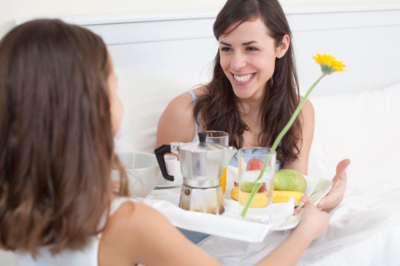 Desayuno para el día de la madre.