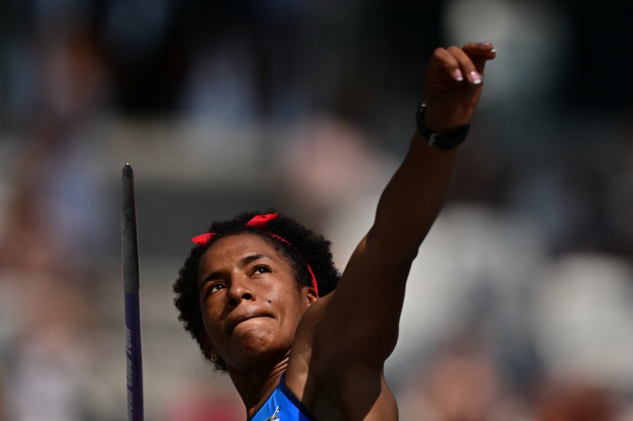 Valeria Araujo, atleta colombiana en los Juegos Olímpicos de París 2024.