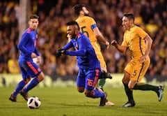 En el 2018 fue la última vez que se enfrentaron Colombia y Australia en un amistoso que terminó en empate sin goles.