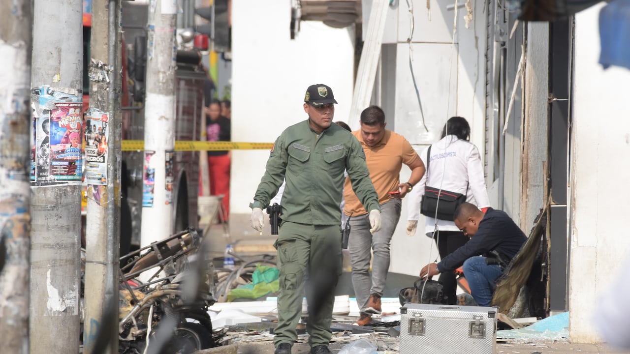 Motobomba en el Centro de Jamundí
