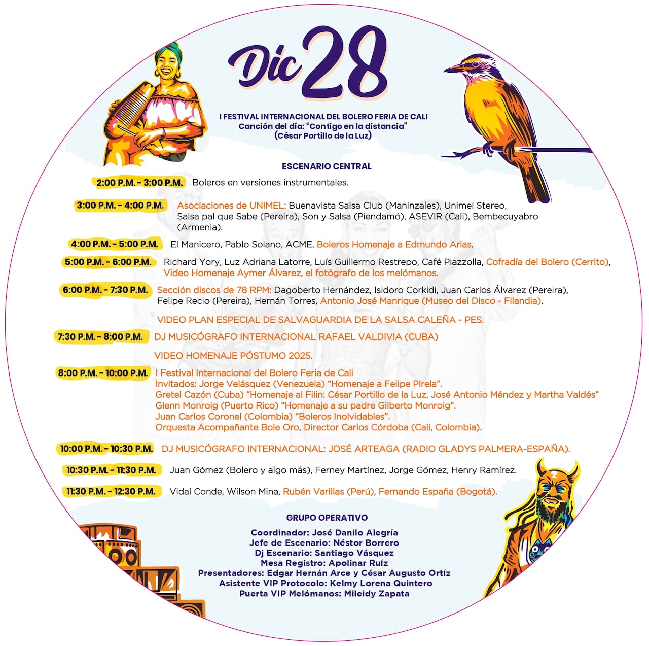 Cinco días para los melómanos: así será la programación del encuentro salsero en Cali