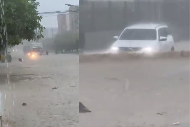 Inundación Santa Marta