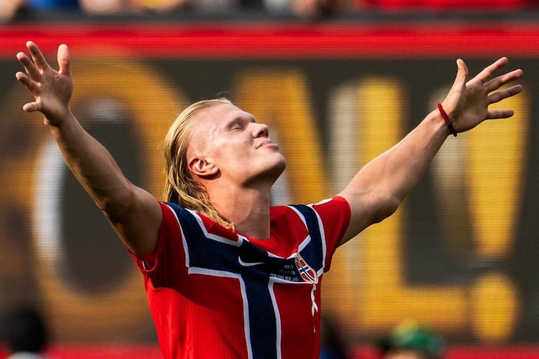 El registro de un niño identificado como Erling Haaland Estrada Arrieta se viralizó durante el Mundial 2026 por el protagonismo del delantero noruego.
