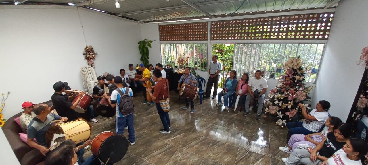 Recorrido del Niños Dios en la Vereda de Torres de Popayán.