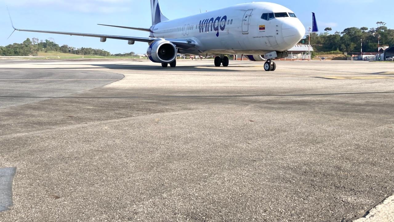 La conexión aérea tendrá tres frecuencias semanales: lunes, miércoles y viernes.