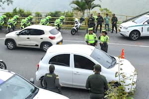 Inició el plan retorno de Semana Santa en la Via Al mar , Marzo 31 de 2024, Foto Wirman Rios, EL PAIS