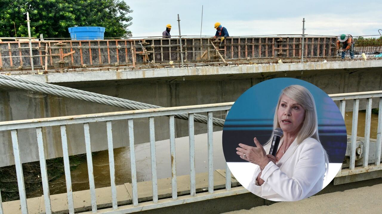 La obra presenta un 90 % de avance, según la Gobernadora del Valle, el cual se presenta principalmente en la superestructura sobre el río Cauca.