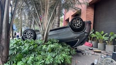 El accidente fue difundido rápidamente en redes sociales.