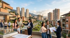 En 2025 las cifras del mercado de vivienda se recuperaron, pero en 2026 estas se han resentido. Foto generado con IA.