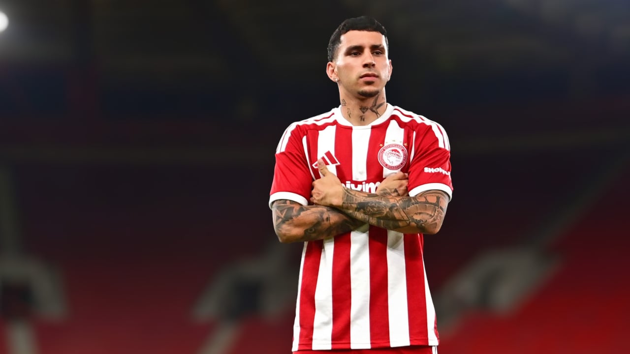 Gustavo Puerta, quien llegó recientemente a Olympiakos de Turquía