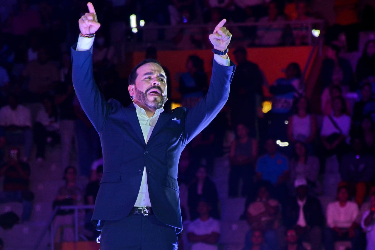 lanzamiento oficial de la campaña presidencial del Dr. Abelardo De La Espriella, evento en el que además se realizará el anuncio de su fórmula a la vicepresidencia. Arena Cañaveralejo.