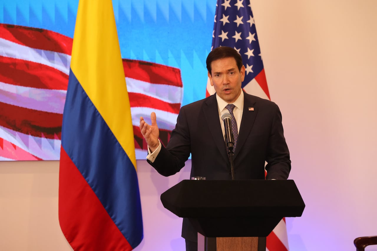 Visita de Marco Rubio a Colombia