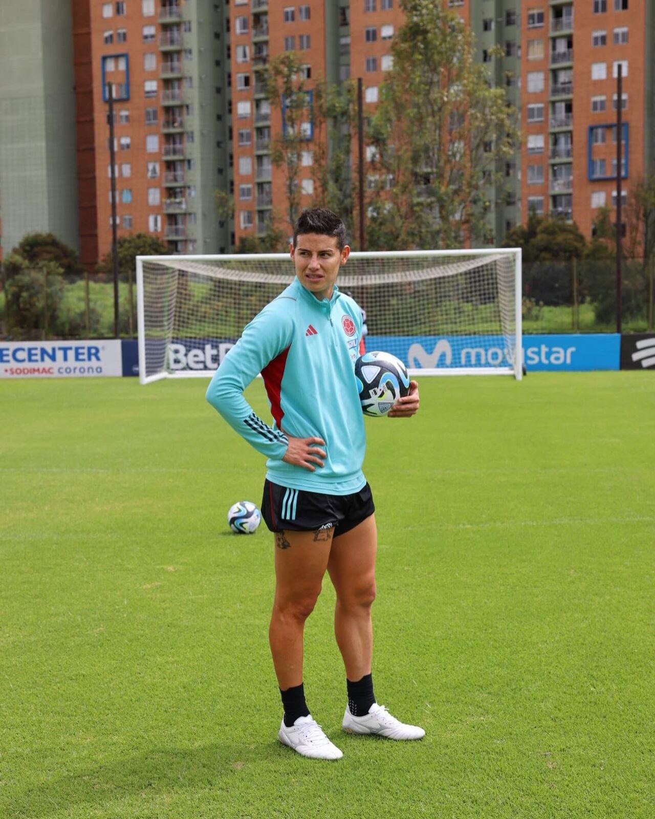 James Rodríguez, volante colombiano.