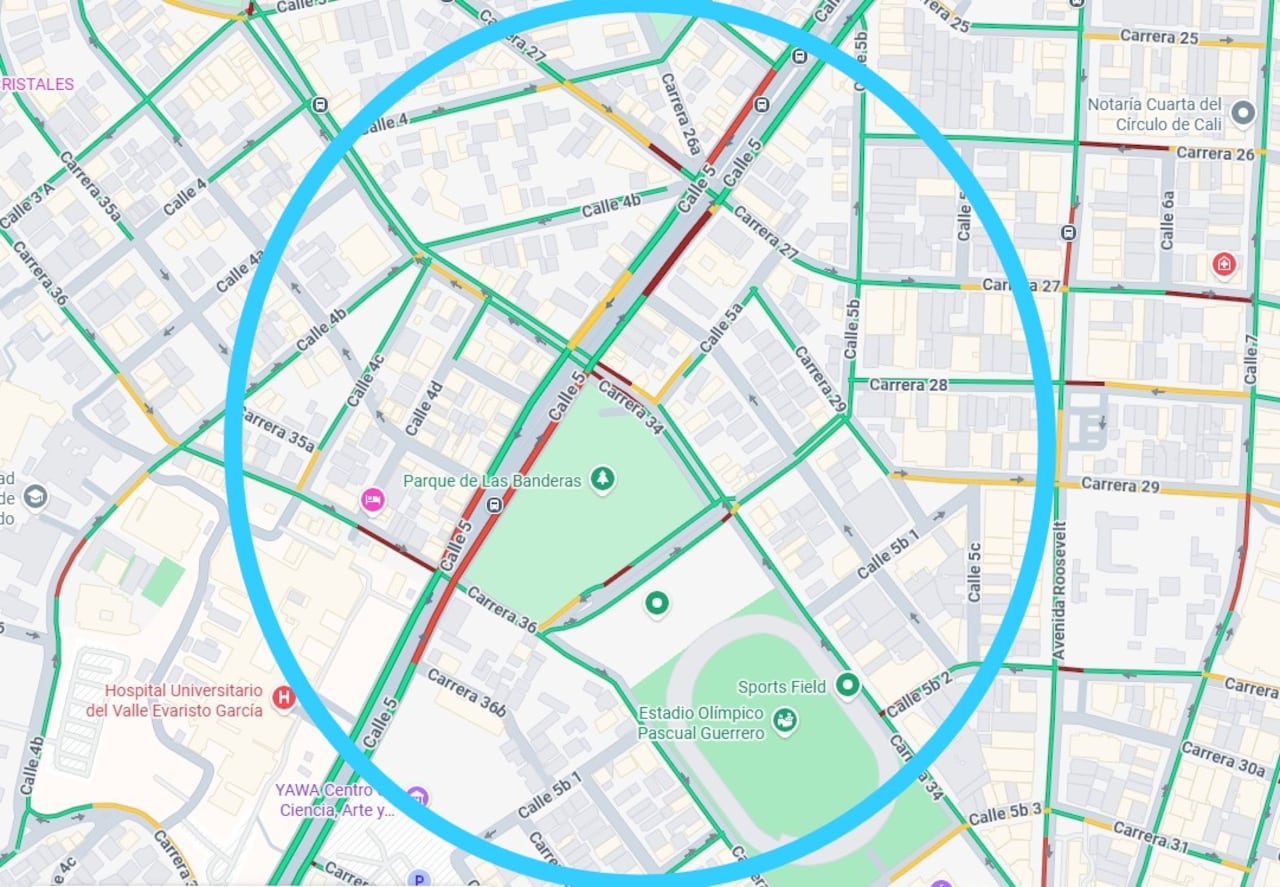 Marchas cali - movilidad este 14 de oct