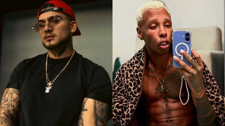 B King y Regio Clown, artistas colombianos encontrados muertos en México.