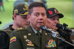El director de la Policía Nacional, brigadier general William Rincón Zambrano,(Colprensa – Catalina Olaya)