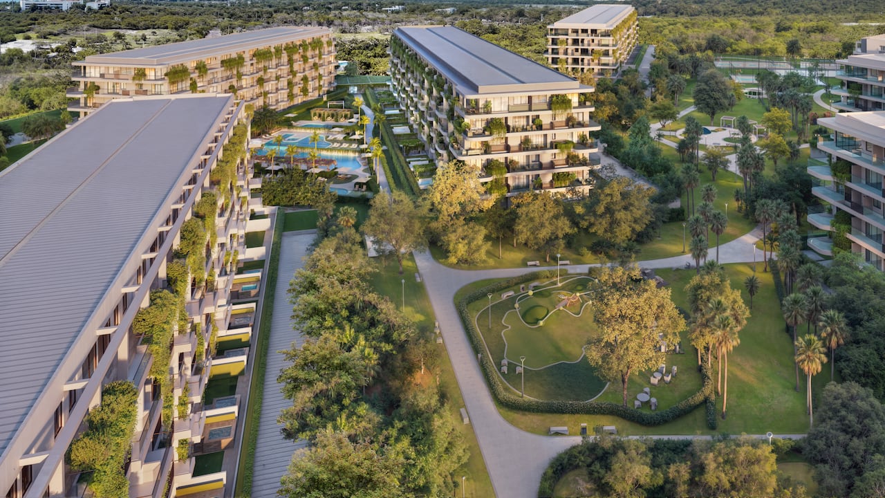Las zonas comunes y espacios exteriores forman parte de la propuesta residencial de Morros, orientada a quienes buscan vivienda o inversión en Cartagena.