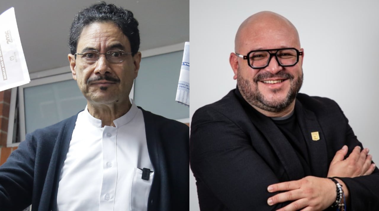 Iván Cepeda y Andrés Felipe Rodríguez.