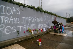 Ataque a mujer trans. (Colprensa - Cristian Bayona).