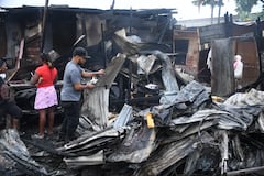 Cali: Incendio en barrio Los Lagos al oriente de la ciudad